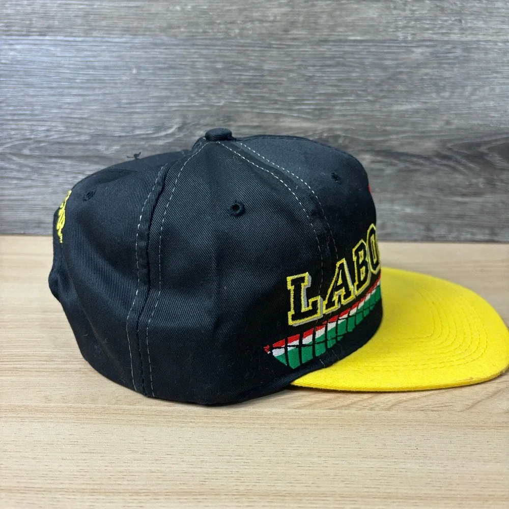 Vintage Nascar Hat Cap‎ Snap Back Black Terry Labonte Nascar Racing 90s